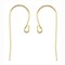 JewelrySupply Gold Filled Fish Hook Earring Wires (1 Pair of Gold Filled Earrings)